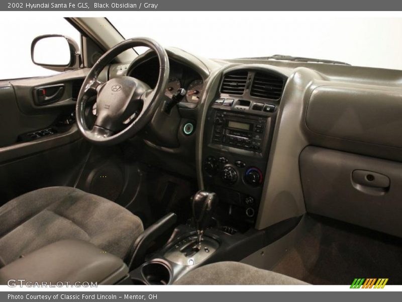 Black Obsidian / Gray 2002 Hyundai Santa Fe GLS