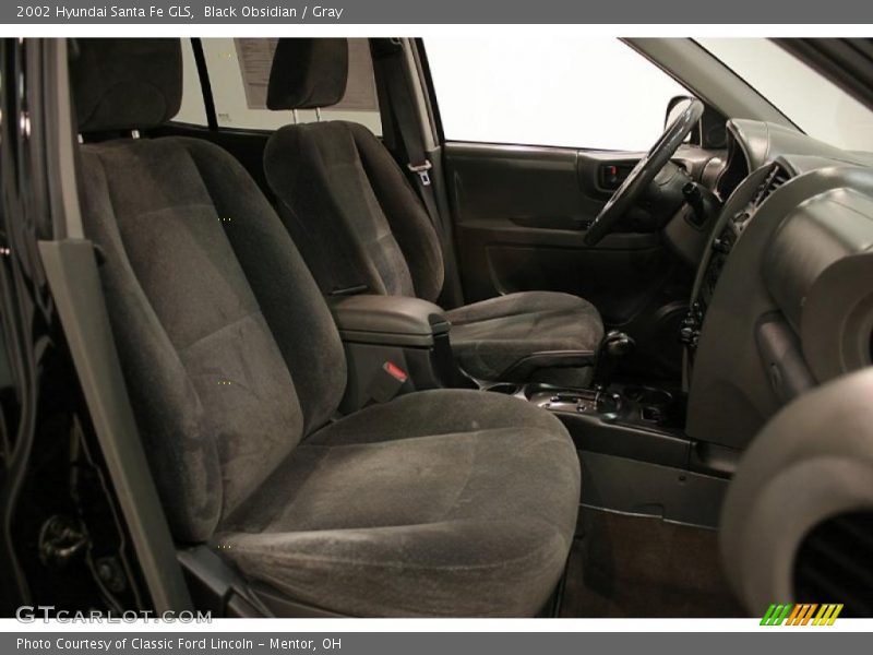 Black Obsidian / Gray 2002 Hyundai Santa Fe GLS