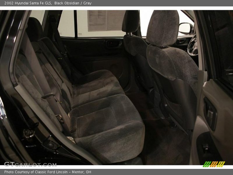 Black Obsidian / Gray 2002 Hyundai Santa Fe GLS
