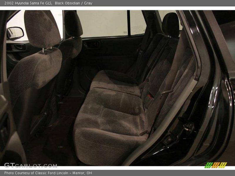 Black Obsidian / Gray 2002 Hyundai Santa Fe GLS
