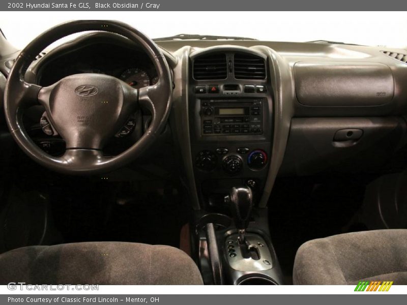 Black Obsidian / Gray 2002 Hyundai Santa Fe GLS