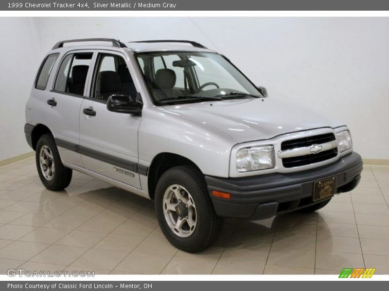 Silver Metallic / Medium Gray 1999 Chevrolet Tracker 4x4