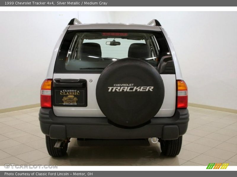 Silver Metallic / Medium Gray 1999 Chevrolet Tracker 4x4