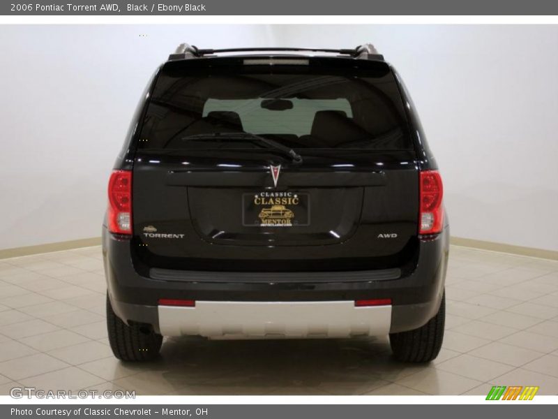 Black / Ebony Black 2006 Pontiac Torrent AWD