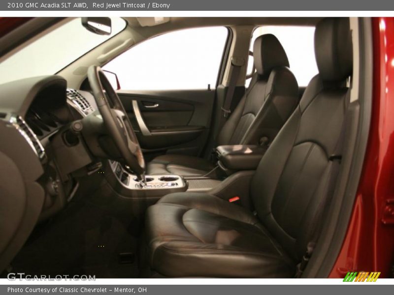 Red Jewel Tintcoat / Ebony 2010 GMC Acadia SLT AWD