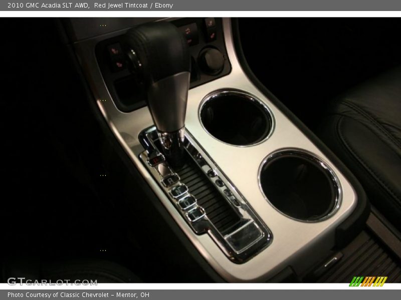 Red Jewel Tintcoat / Ebony 2010 GMC Acadia SLT AWD