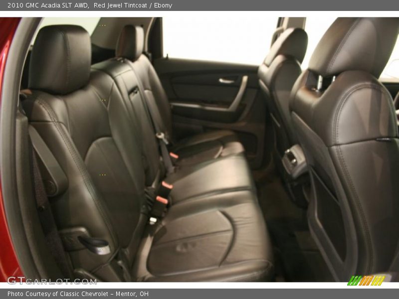 Red Jewel Tintcoat / Ebony 2010 GMC Acadia SLT AWD