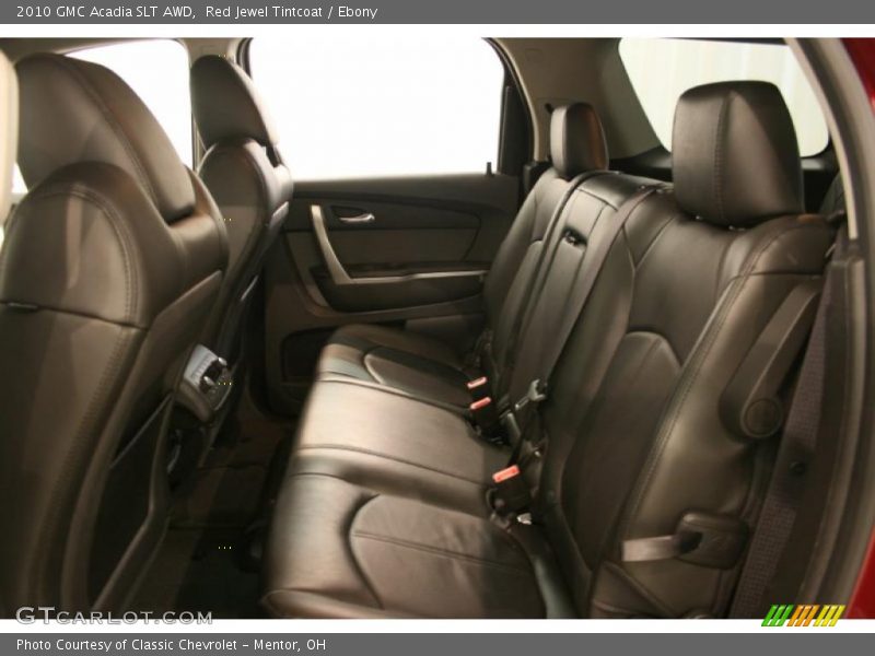 Red Jewel Tintcoat / Ebony 2010 GMC Acadia SLT AWD
