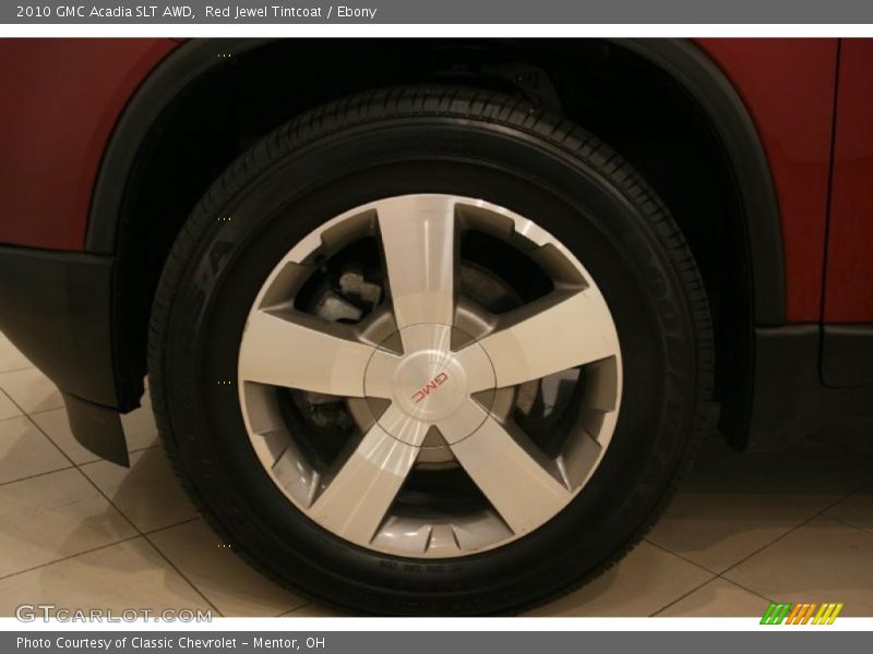 Red Jewel Tintcoat / Ebony 2010 GMC Acadia SLT AWD