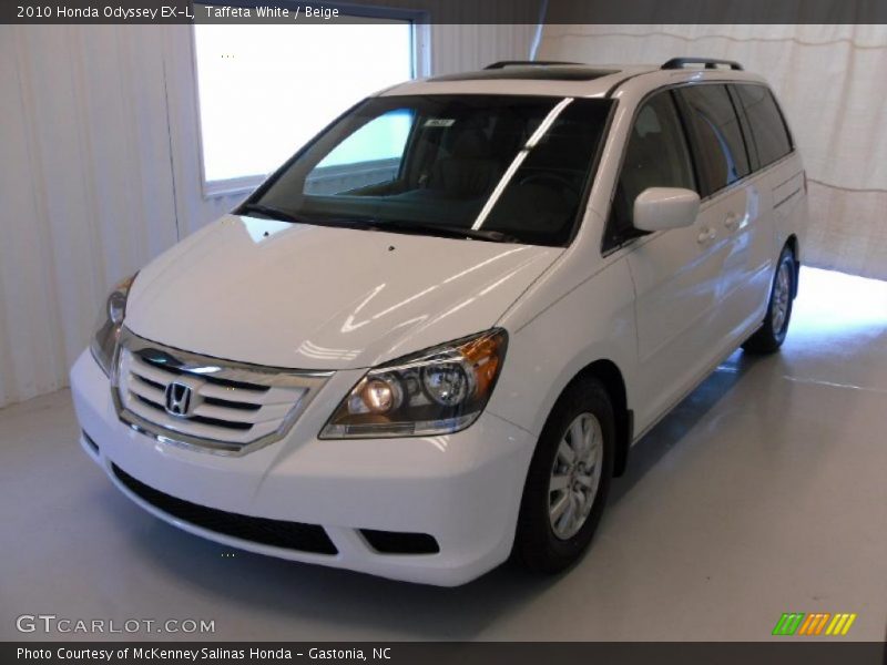 Taffeta White / Beige 2010 Honda Odyssey EX-L