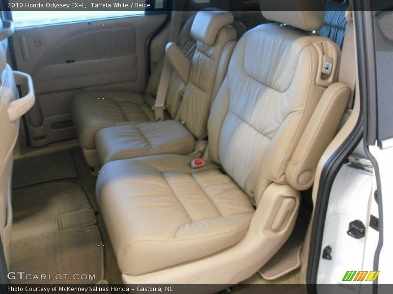 Taffeta White / Beige 2010 Honda Odyssey EX-L