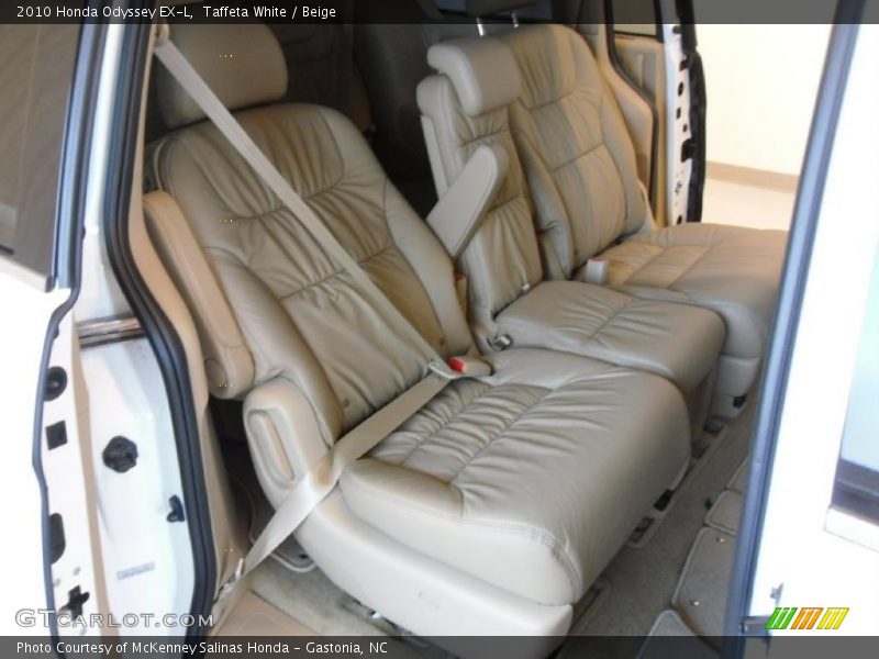 Taffeta White / Beige 2010 Honda Odyssey EX-L