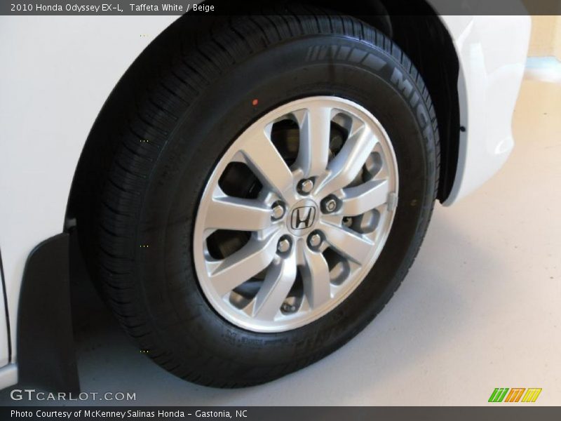 Taffeta White / Beige 2010 Honda Odyssey EX-L