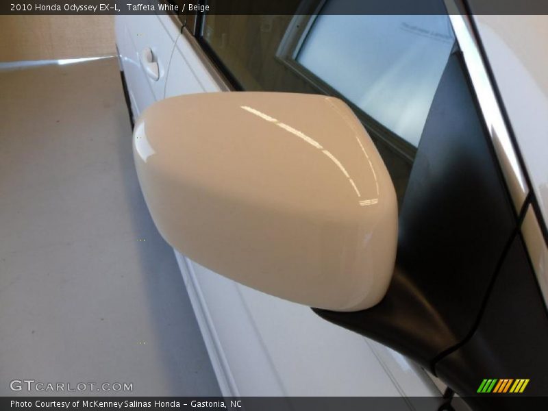 Taffeta White / Beige 2010 Honda Odyssey EX-L