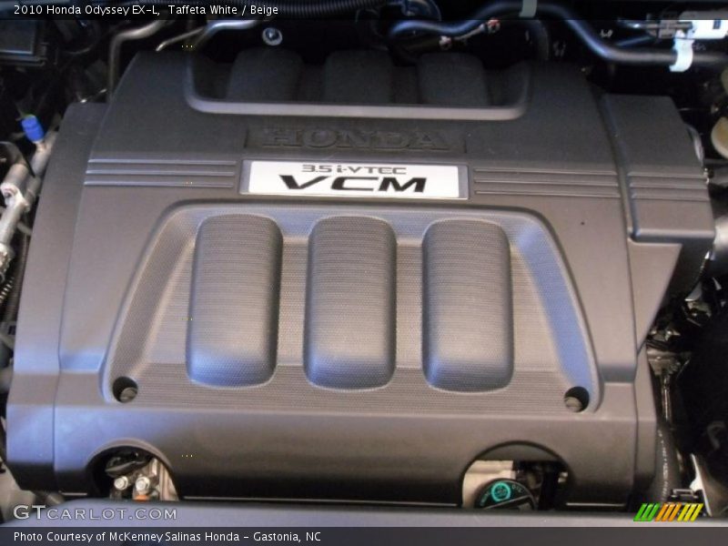 Taffeta White / Beige 2010 Honda Odyssey EX-L