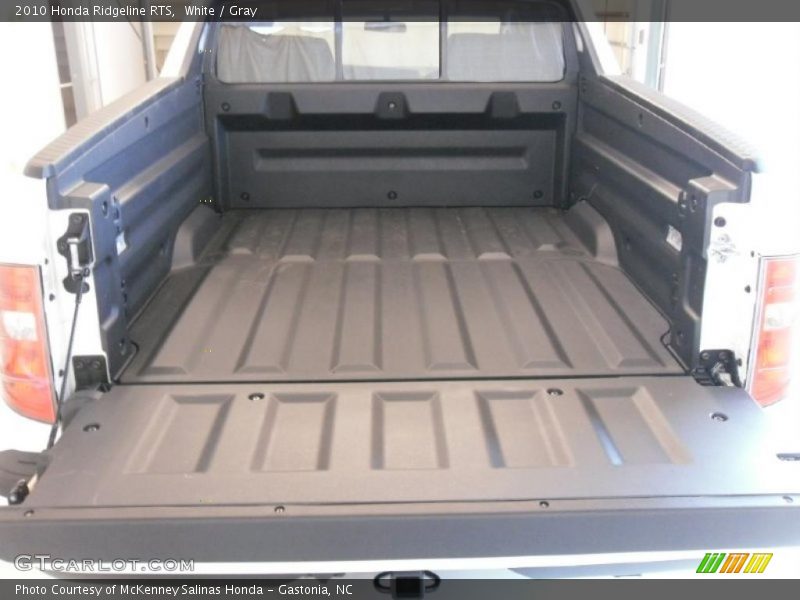 White / Gray 2010 Honda Ridgeline RTS