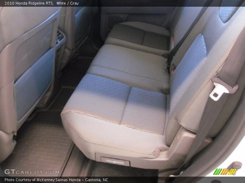 White / Gray 2010 Honda Ridgeline RTS