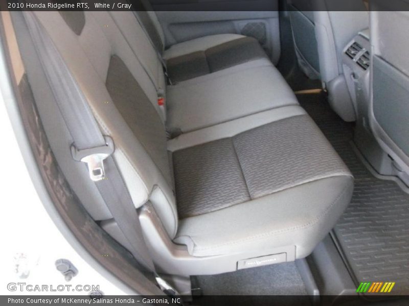 White / Gray 2010 Honda Ridgeline RTS