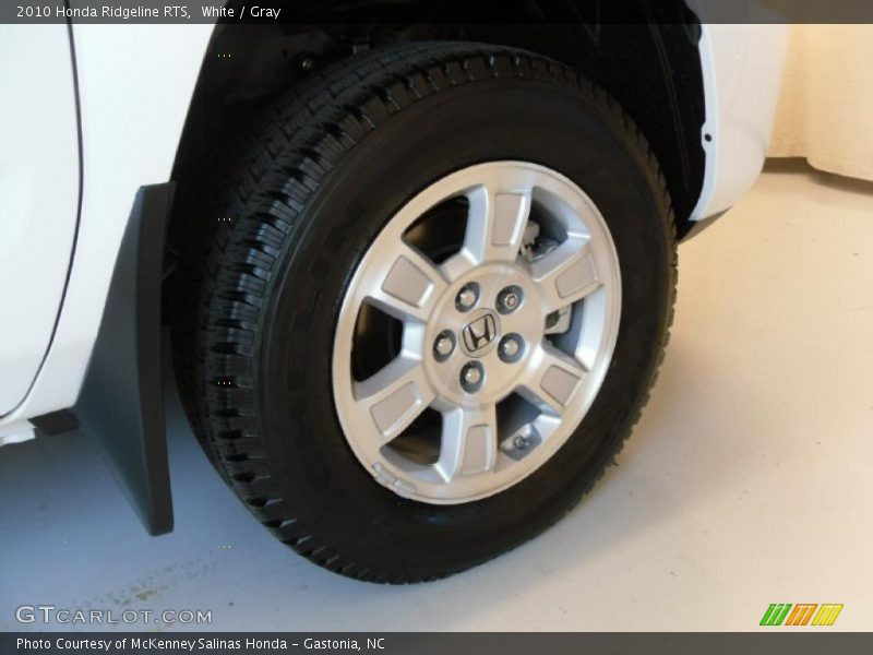 White / Gray 2010 Honda Ridgeline RTS
