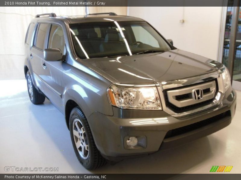 Polished Metal Metallic / Gray 2010 Honda Pilot Touring