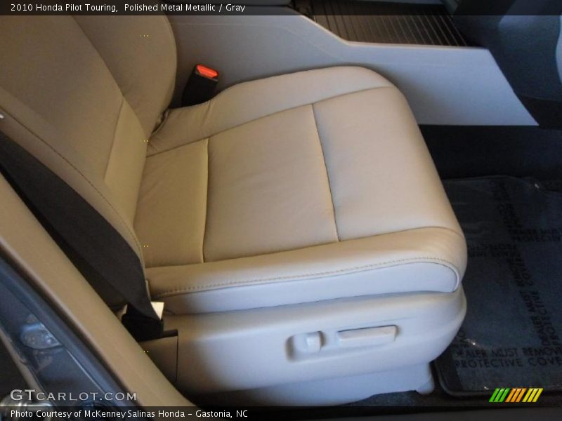 Polished Metal Metallic / Gray 2010 Honda Pilot Touring