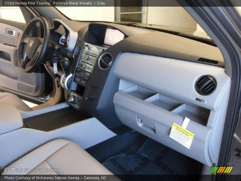 Polished Metal Metallic / Gray 2010 Honda Pilot Touring