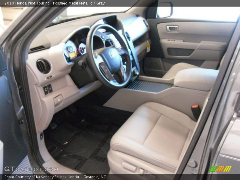 Polished Metal Metallic / Gray 2010 Honda Pilot Touring