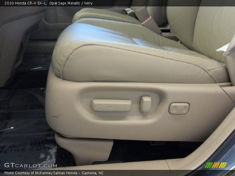 Opal Sage Metallic / Ivory 2010 Honda CR-V EX-L