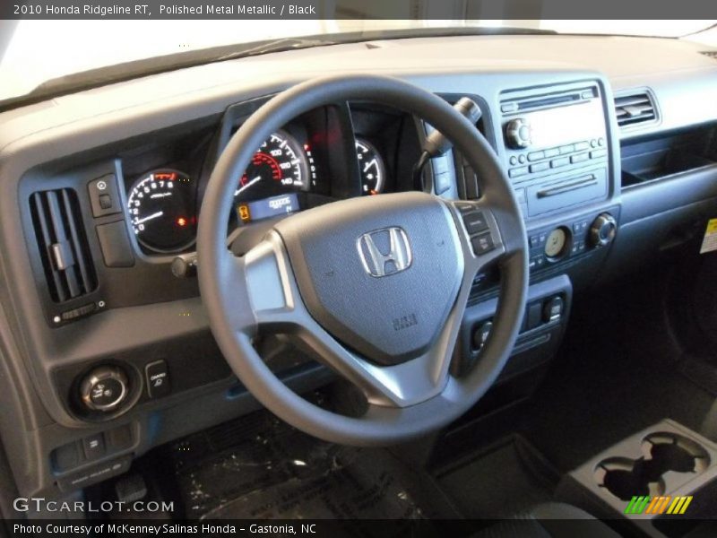 Polished Metal Metallic / Black 2010 Honda Ridgeline RT