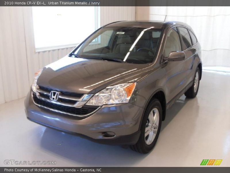Urban Titanium Metallic / Ivory 2010 Honda CR-V EX-L