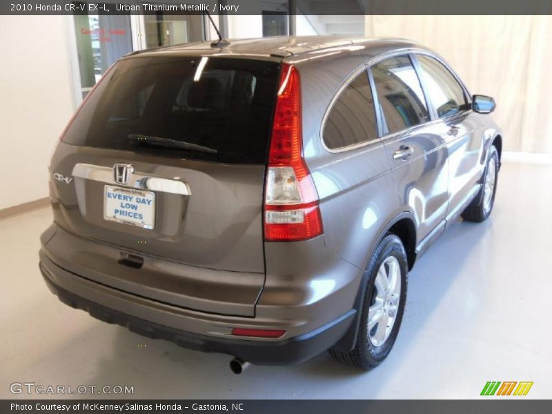 Urban Titanium Metallic / Ivory 2010 Honda CR-V EX-L