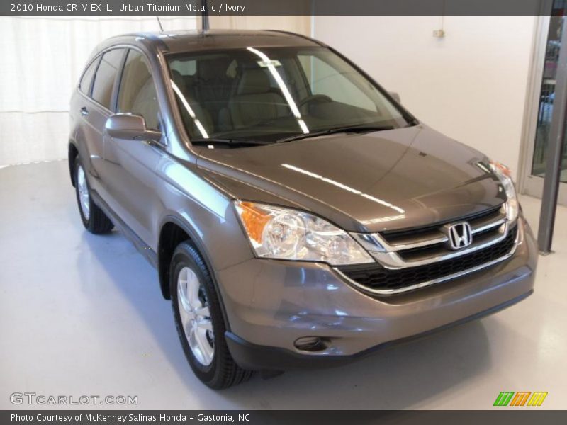 Urban Titanium Metallic / Ivory 2010 Honda CR-V EX-L