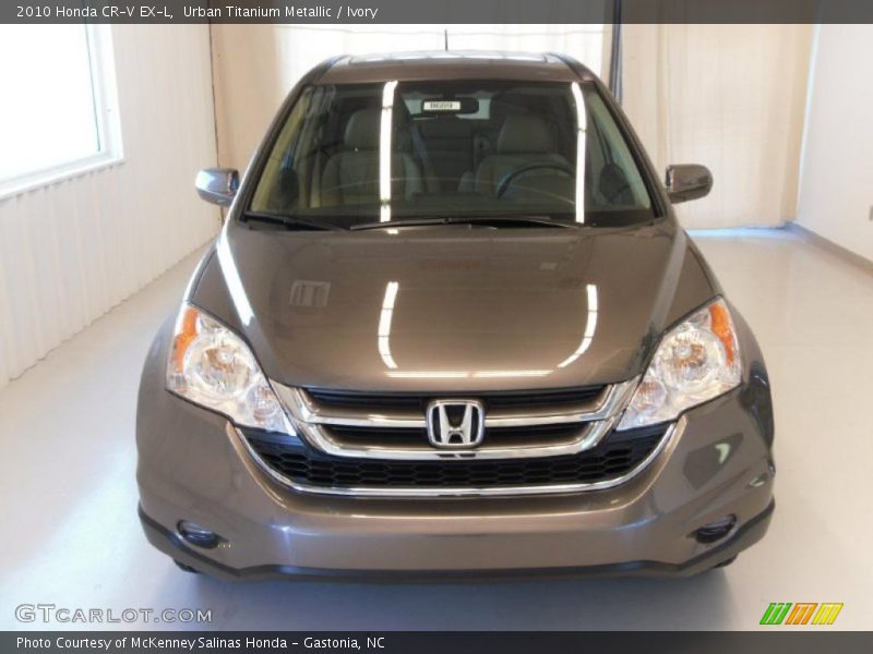 Urban Titanium Metallic / Ivory 2010 Honda CR-V EX-L