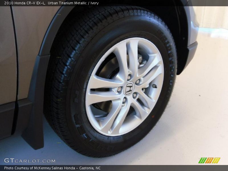 Urban Titanium Metallic / Ivory 2010 Honda CR-V EX-L