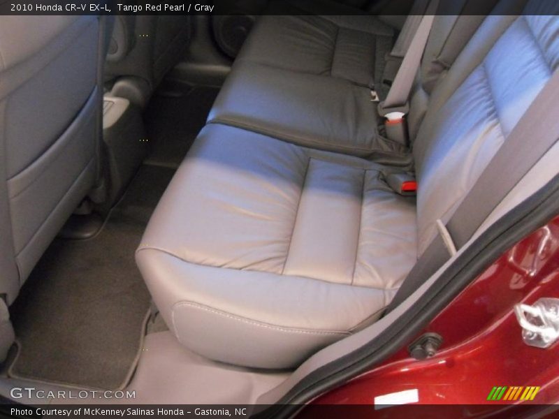 Tango Red Pearl / Gray 2010 Honda CR-V EX-L