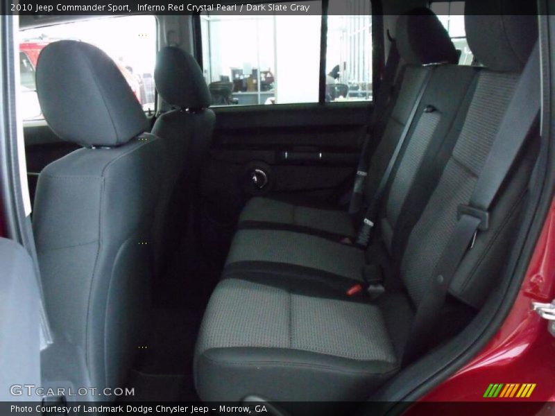 Inferno Red Crystal Pearl / Dark Slate Gray 2010 Jeep Commander Sport