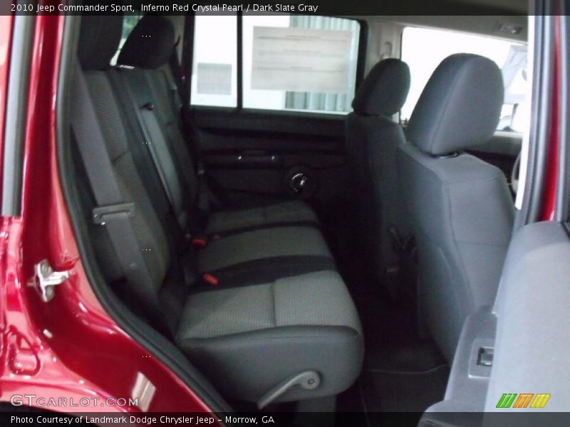 Inferno Red Crystal Pearl / Dark Slate Gray 2010 Jeep Commander Sport