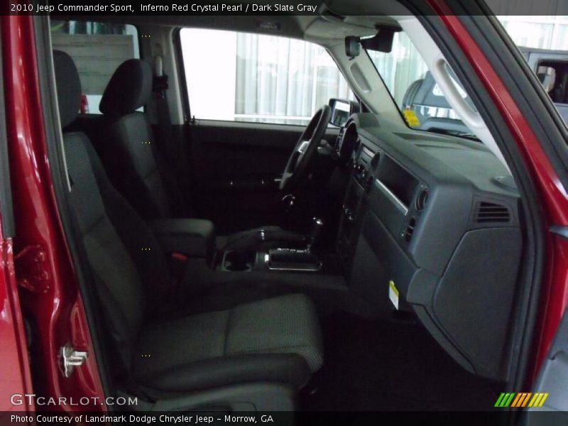 Inferno Red Crystal Pearl / Dark Slate Gray 2010 Jeep Commander Sport