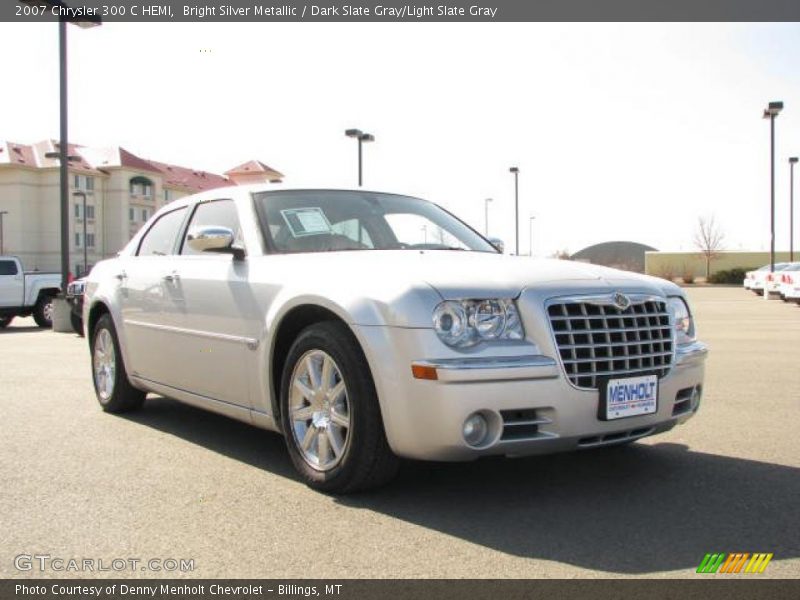 Bright Silver Metallic / Dark Slate Gray/Light Slate Gray 2007 Chrysler 300 C HEMI