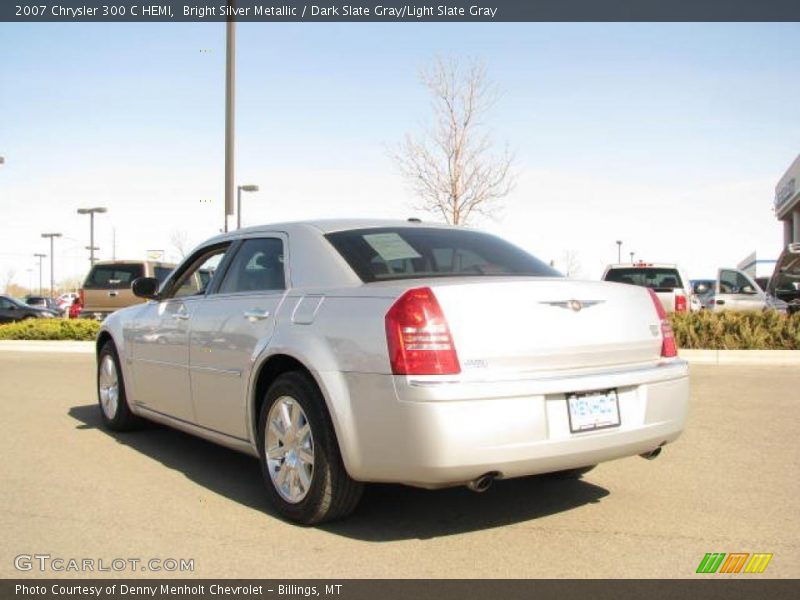 Bright Silver Metallic / Dark Slate Gray/Light Slate Gray 2007 Chrysler 300 C HEMI
