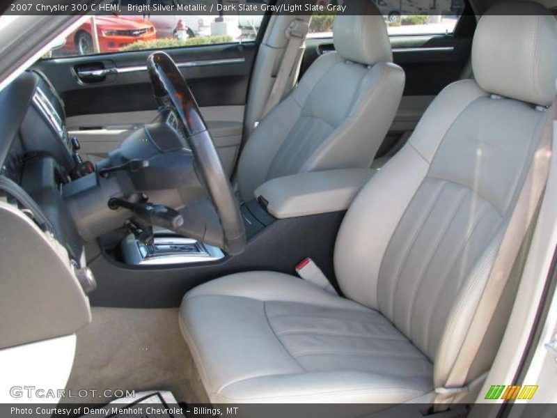 Bright Silver Metallic / Dark Slate Gray/Light Slate Gray 2007 Chrysler 300 C HEMI