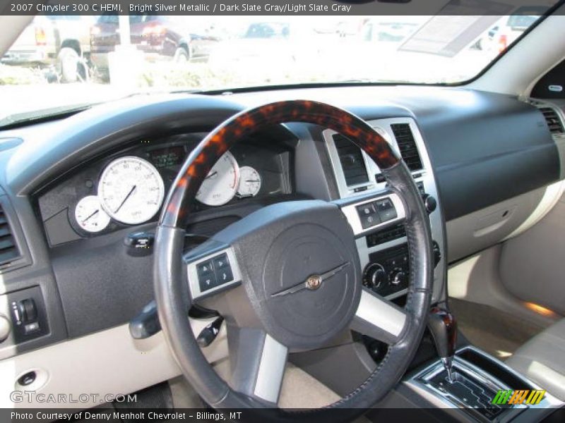 Bright Silver Metallic / Dark Slate Gray/Light Slate Gray 2007 Chrysler 300 C HEMI