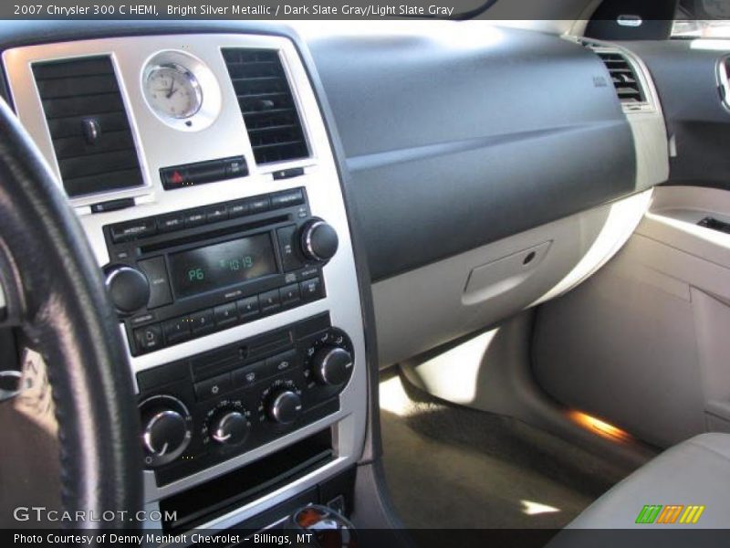 Bright Silver Metallic / Dark Slate Gray/Light Slate Gray 2007 Chrysler 300 C HEMI
