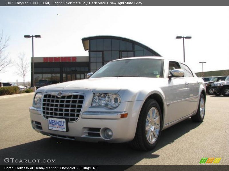 Bright Silver Metallic / Dark Slate Gray/Light Slate Gray 2007 Chrysler 300 C HEMI