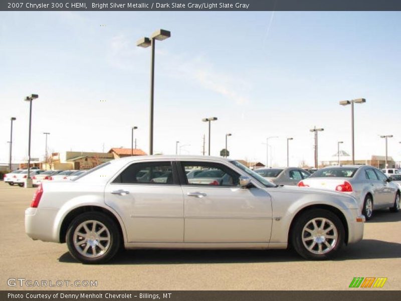 Bright Silver Metallic / Dark Slate Gray/Light Slate Gray 2007 Chrysler 300 C HEMI