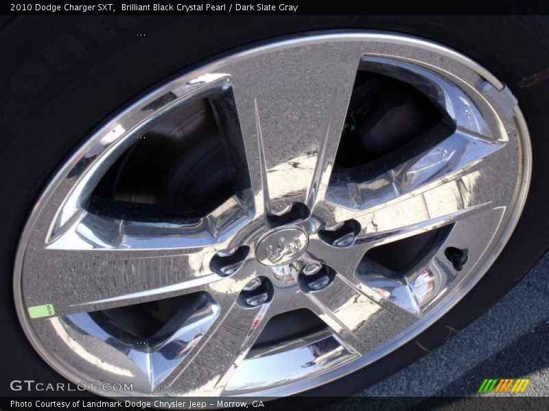 Brilliant Black Crystal Pearl / Dark Slate Gray 2010 Dodge Charger SXT