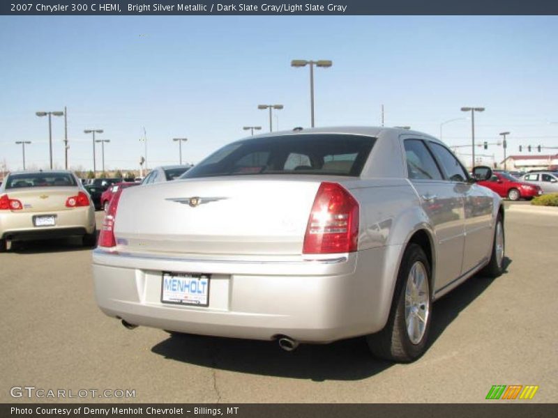 Bright Silver Metallic / Dark Slate Gray/Light Slate Gray 2007 Chrysler 300 C HEMI