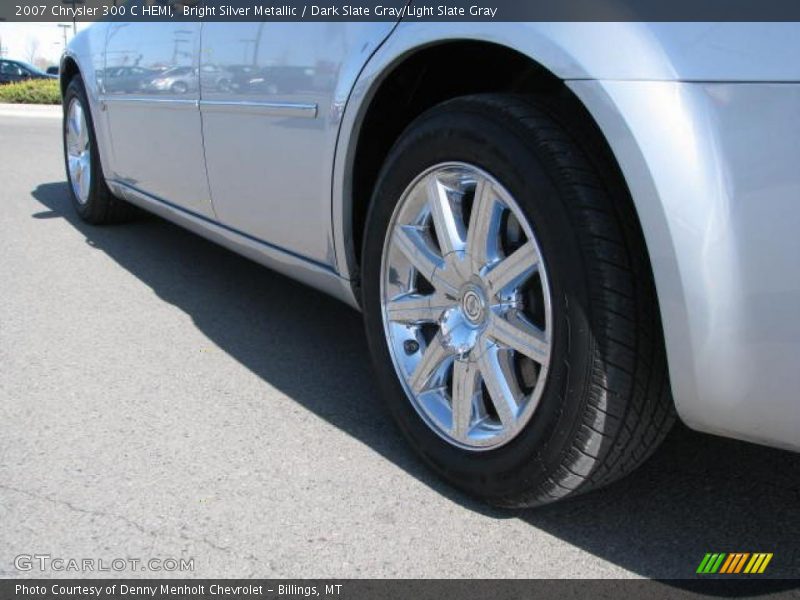 Bright Silver Metallic / Dark Slate Gray/Light Slate Gray 2007 Chrysler 300 C HEMI
