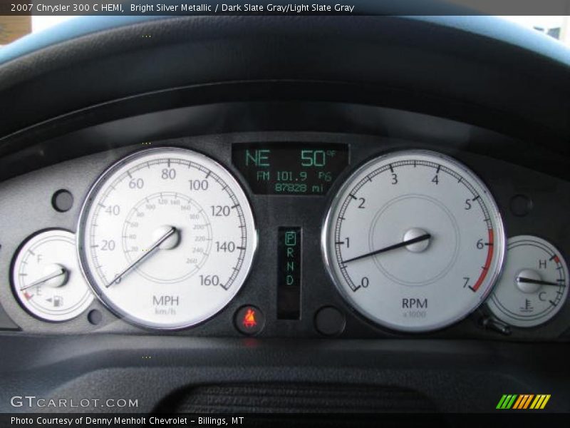 Bright Silver Metallic / Dark Slate Gray/Light Slate Gray 2007 Chrysler 300 C HEMI