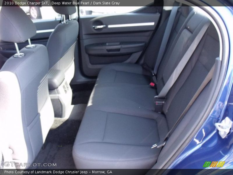 Deep Water Blue Pearl / Dark Slate Gray 2010 Dodge Charger SXT